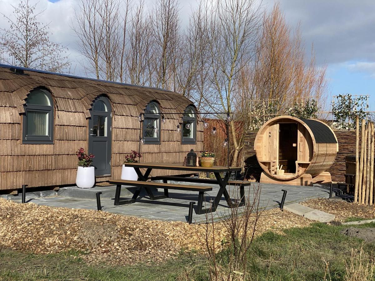 Bed & Wellness Klein Knorrestein With Private Hottub And Sauna And Tandembike Rental Included In Price Almere Dış mekan fotoğraf