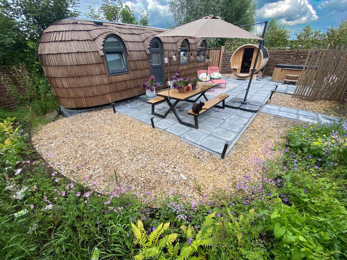 Bed & Wellness Klein Knorrestein With Private Hottub And Sauna And Tandembike Rental Included In Price Almere Dış mekan fotoğraf